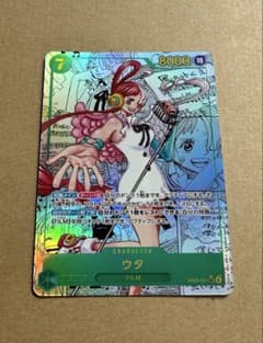 ウタ　コミパラ　EB03-061 SEC ワンピースカード