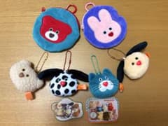 mojojojo ぬいぐるみ マスコット ポーチ 6点 シール付きのサムネイル