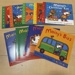 英語絵本 Maisy メイシーちゃん 9冊セット(ステッカー5枚付き
