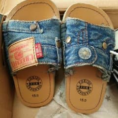 デニムサンダル 13cm～14cm ♡お値下げOK♡のサムネイル