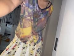 VIVIENNE TAM花柄フレアスカートのサムネイル