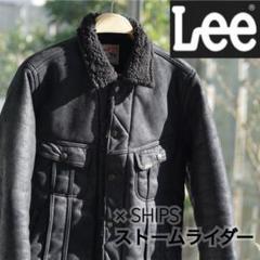LEE×BEAMS襟ボアレザーストームライダー LEE×BEAMS襟ボアレザーストームライダー