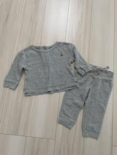 baby GAP ワッフルセットアップ グレー 12～18ヶ月のサムネイル