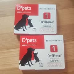 D+pets OralForce+ 4つセット D+pets OralForce+ 2個セット - メルカリ