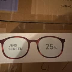 JINS SCREEN ブルーライトカットメガネ 25%カットのサムネイル