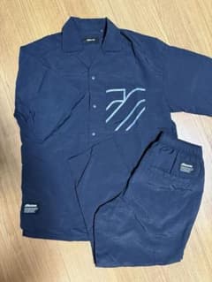 新品未使用　MIZUNO ミズノ　ウーブンシャツ ウーブンパンツ　セットアップ