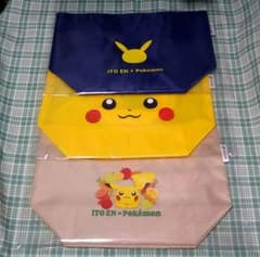 ポケモン ミニトートバッグ ３枚セット 即購入OKのサムネイル