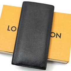 良品 ルイヴィトン タイガ ポルトフォイユ アレクサンドルNM 黒 財布