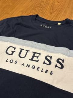 GUESS LOS ANGELES Tシャツ ネイビーのサムネイル