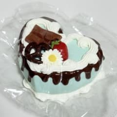 kikisquishy XL チョコミント ハート ホールケーキ とろりバターのサムネイル