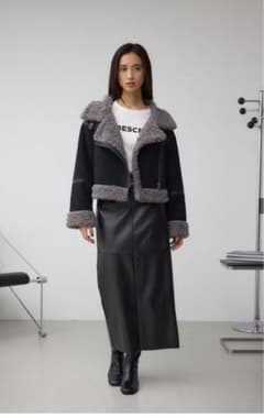 あくびちゃん様専用☆AZUL BY MOUSSY /フェイクムートンジャケットのサムネイル