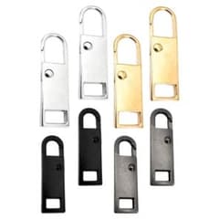 【8個入り 】ジッパー修理 ジッパー頭 交換 ジッパー引き手 ;L05480;のサムネイル