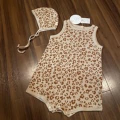 melted butter ロンパース レオパード 新品未使用 MELTED BUTTER CHUNKY LEOPARD ロンパース - メルカリ