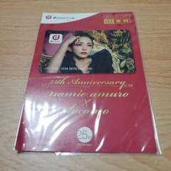 安室奈美恵 25周年記念 dポイントカード - メルカリ
