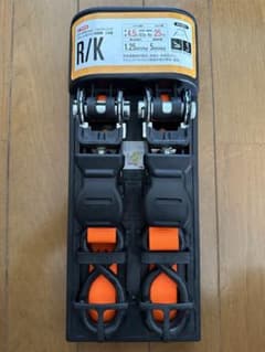 E-Value ラチェット式ベルト荷締機 2PCS 4.5m ERT-25SRのサムネイル