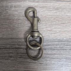 真鍮製 キーリング キーホルダー 刻印有のサムネイル