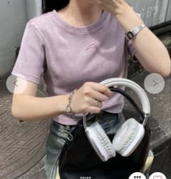 WEGO リブ Tシャツ 半袖のサムネイル