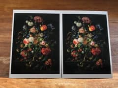 1枚】ヤン・デ・ヘーム 花瓶と果物 - メルカリ