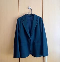 【GU 】スーツ　ジャケット　裏地　ブラック　M　式典　冠婚葬祭　就活