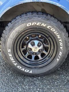 235/70r16 タイヤホイール　バリ溝　アストロ 235/70r16 タイヤホイール バリ溝 アストロ - メルカリ