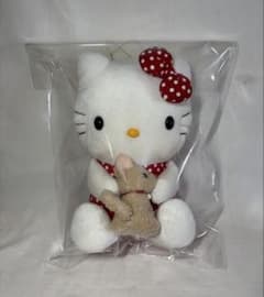ラブリードッグしっぽフリマスコット ハローキティ サンリオ ぬいぐるみ ラブリードッグしっぽフリマスコット ハローキティ サンリオ