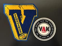 VAN & VANGUARDSワッペン２枚　未使用品のサムネイル