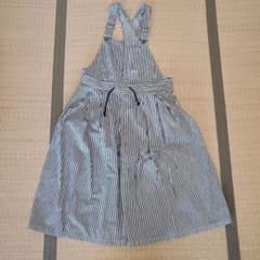★美品★デニムダンガリー★ワイドサロペット★ヒッコリー★19800円★のサムネイル