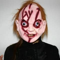 【赤字覚悟の感謝セール】ホラー鬼マスク 6個セット ハロウィン 仮面 コスプレのサムネイル