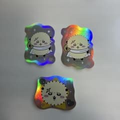 ちいかわ　ラッコシール3枚セット