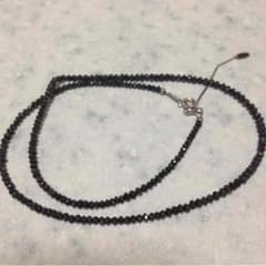 ブラックダイヤネックレス20ct正規品のサムネイル