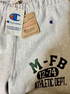 【新品】70s USA製　チャンピオン　リバースウィーブ　スウェット　パンツのサムネイル