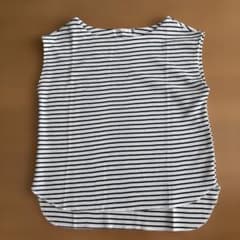 KAREI ノースリーブ ボーダー トップス XLのサムネイル