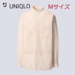 スーピマコットンオーバーサイズシャツ　UNIQLO +Jジル・サンダーのサムネイル
