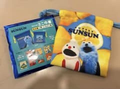 PUPPET SUNSUN ミニ巾着　パペットスンスンノンノンのサムネイル