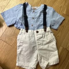next サスペンダー付きショートパンツ 2-3歳用のサムネイル