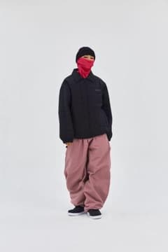 【中古】BSRABBIT オリジナル キルティング ジャケット L ブラック 中古】BSRABBIT オリジナル キルティング ジャケット L ブラック