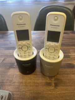 Panasonic KX-FKD402 2個セット　電話子機のサムネイル