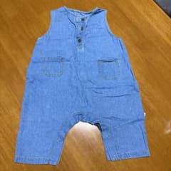 デニム風ロンパース サイズ80のサムネイル