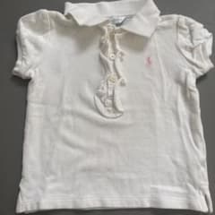 ラルフローレン Ralph Lauren ポロシャツ ホワイト 80cmのサムネイル