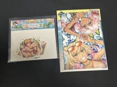 FGO 이치 반 쿠지 스티커 일러스트 보드 세트