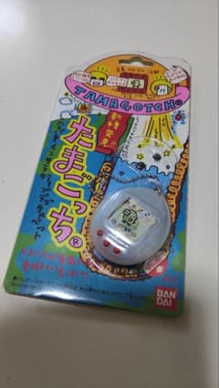 【未開封】初代  新種発見‼ たまごっち スケルトンホワイト　クリアホワイトのサムネイル