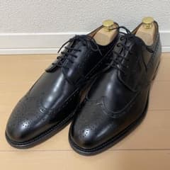 【美品】スコッチグレイン ウイングチップ 4605 ブラック 黒 26cm 美品】スコッチグレイン ウイングチップ 4605 ブラック 黒 26cm - メルカリ