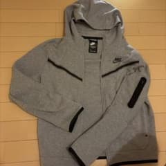 NIKE テックフリースパーカーグレーキッズ L希少品