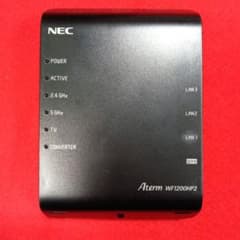 【中古】NEC Aterm WF1200HP2 PA-WF1200HP2 NEC Aterm WF1200HP2 無線LANルーター 本体 - メルカリ