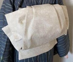 オトナの作り帯　生成りレースのサムネイル