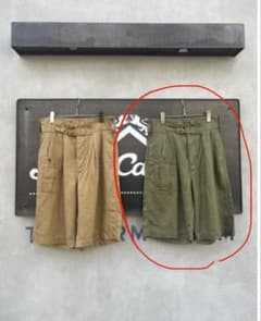 Nigel cabourn フィールドショーツ・リネンバスケット 【極美品