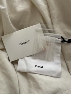Canal 4°C K10 ピアス ピンクゴールド ポーチ付き - メルカリ