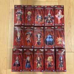 ワンピース ワールドコレクタブルフィギュア FILM RED 全15種セットのサムネイル