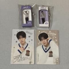 NCT WISH シオン オンラインくじ キーホルダー ステッカー セットのサムネイル