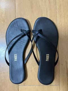 TKEES サンダル　ブラック　22.5のサムネイル
